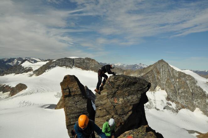 Am SW-Grat vom Wilden Freiger