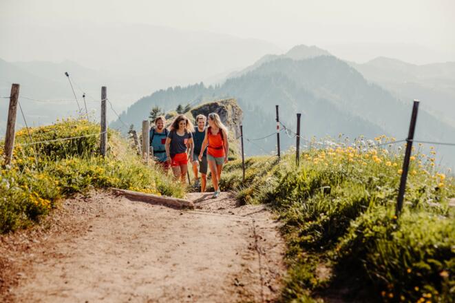 Auf dem Hochgratrundweg
