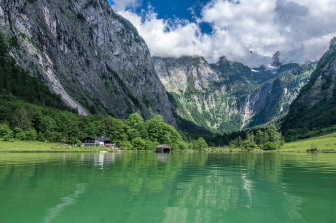 Gaststätte Saletalm und Röthbach-Wasserfall