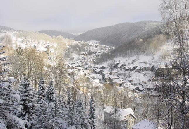 Lauscha im Winter