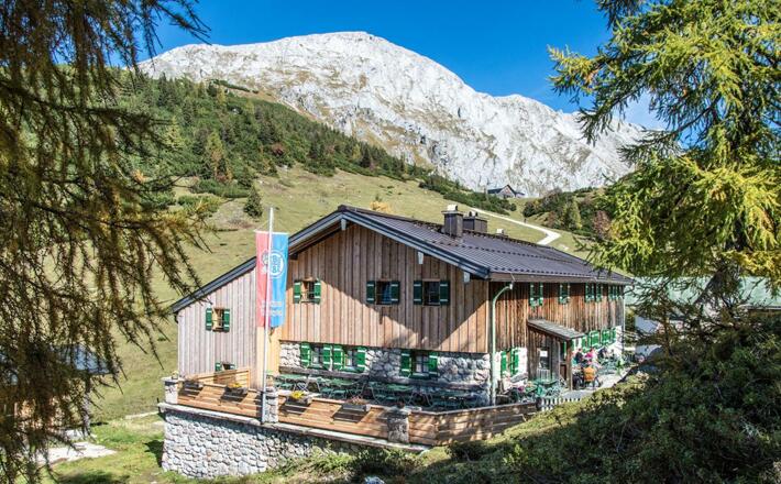 Das Schneibsteinhaus: Berghütte auf der Königsbergalm