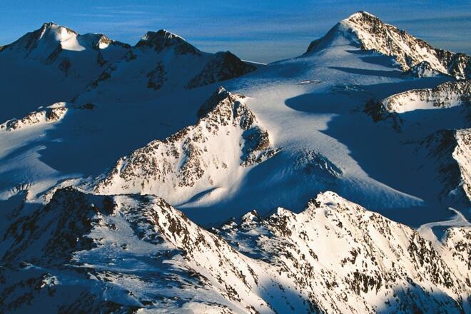 Der höchste Gipfel der Ötztaler Alpen, 3599 m
