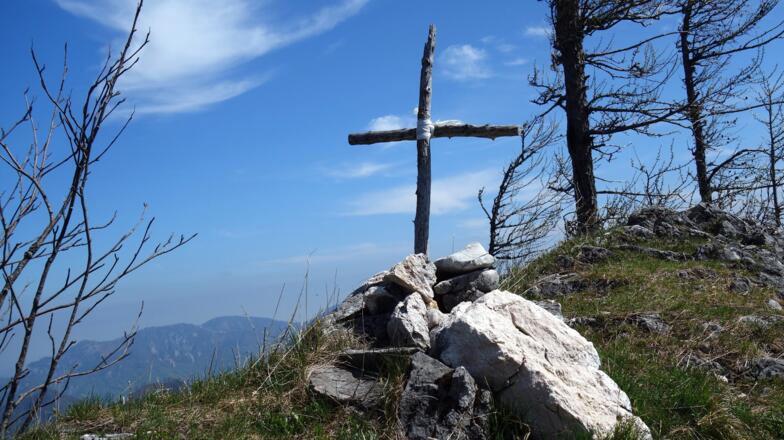 Kl.Spitzberg 1366m, einfaches Jagakreuz