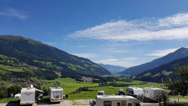 Panoramablick auf allen Ebenen