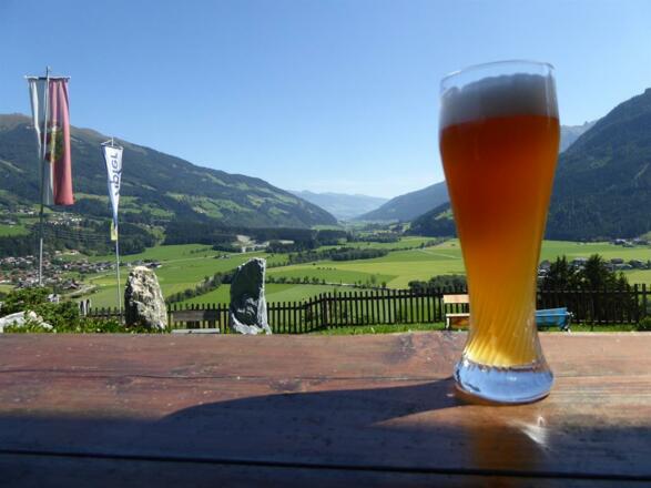 Panoramablick von der Terrasse aus