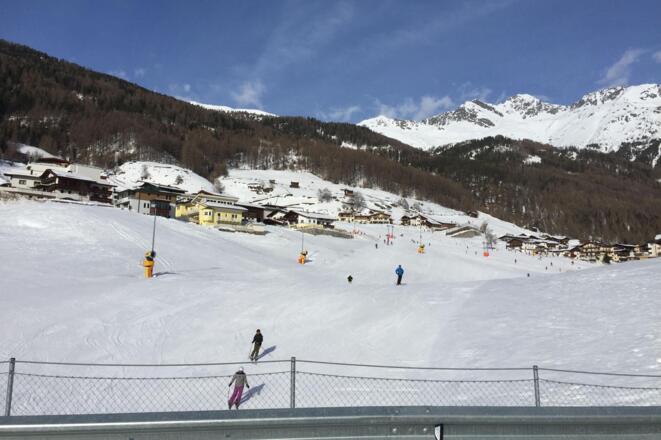 Skipiste-Außerf