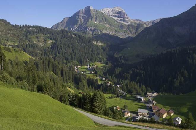 Parzelle Oberboden im Sommer