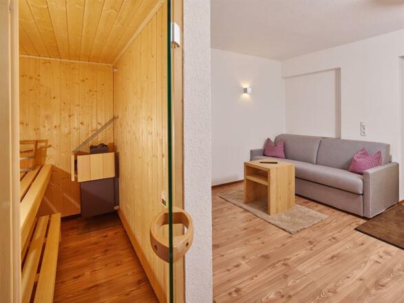 Privatsauna im Appartement