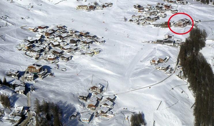 Lage Winter direkt an der Skipiste