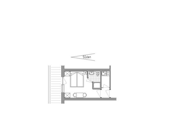 Appartement C Skizze Haus Leo Soelden Oetztal