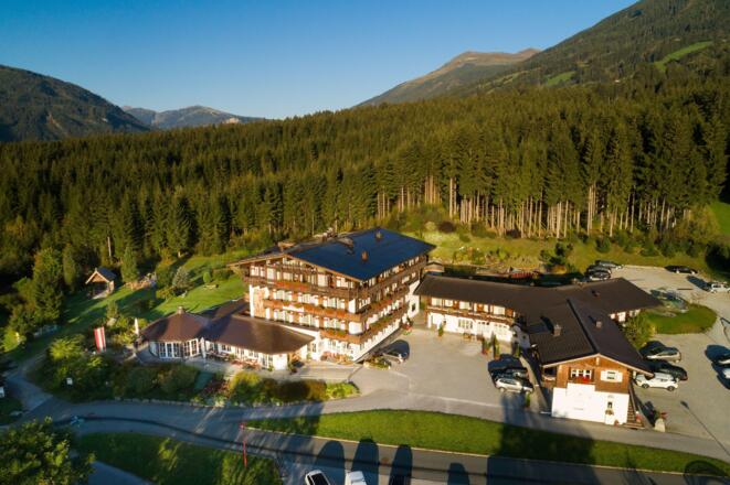 Hotel Hubertus Vogelperspektive