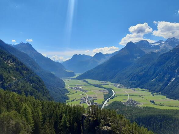 Talkessel von Längenfeld