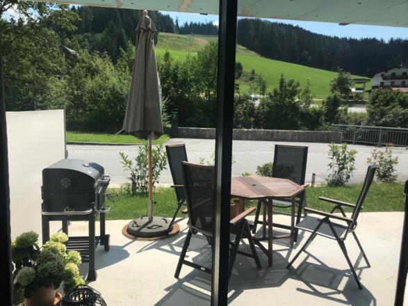 Garten mit Grill