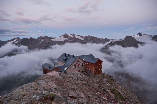 Ramolhaus Abendstimmung