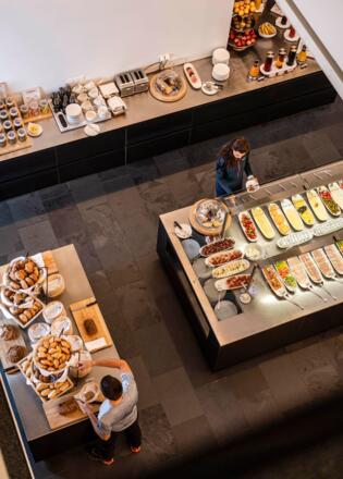 Frühstücksbuffet