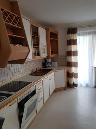Küche Apartment Bergblick