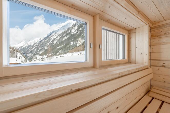 Sauna mit Aussicht