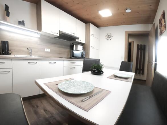 Wohnküche im Appartement