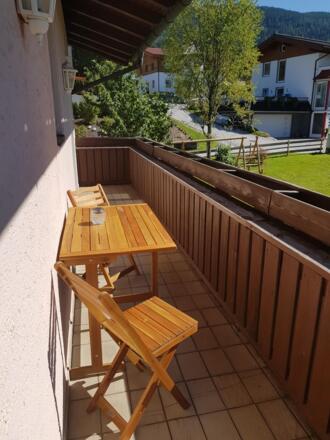 Balkon Apartment Bergblick