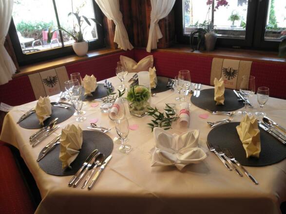 Hochzeitstisch