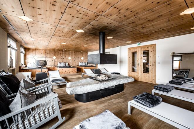 Ruheraum Gletscher Spa