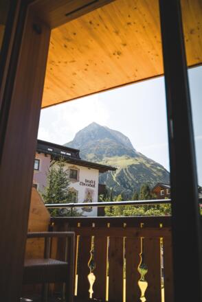 Ausblick zum Haus Theodul