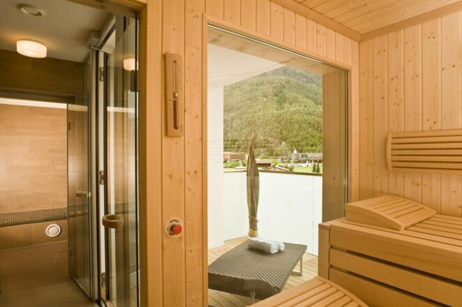 Sauna und Dampfbad