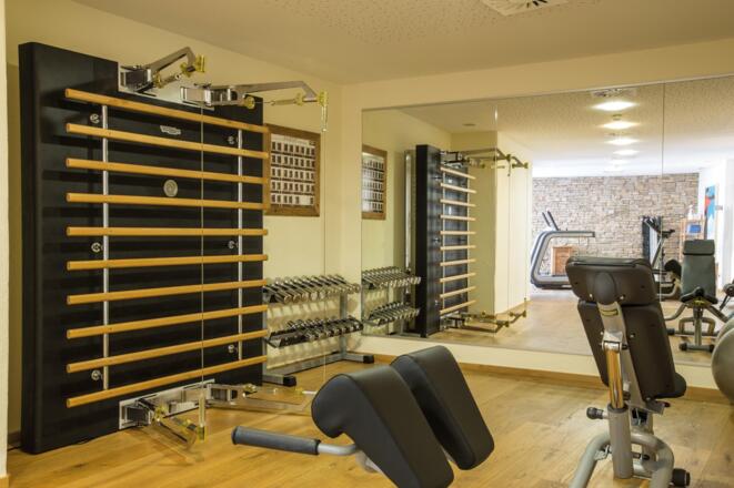 Fitnessraum im Hotel Gotthard