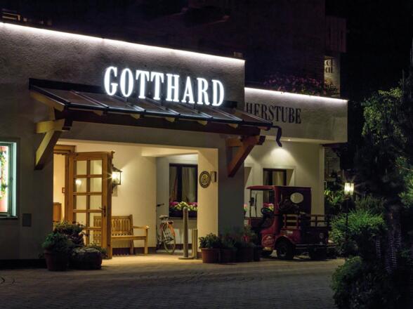 Hotel Gotthard Eingangsbereich