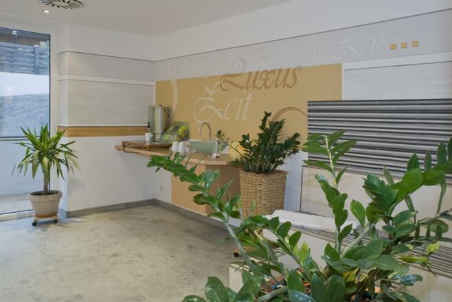 Wellnessbereich im Viktoria mit Zugang ins Freie