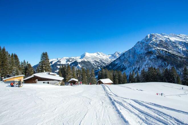 Bühlalpe Mittelberg Piste