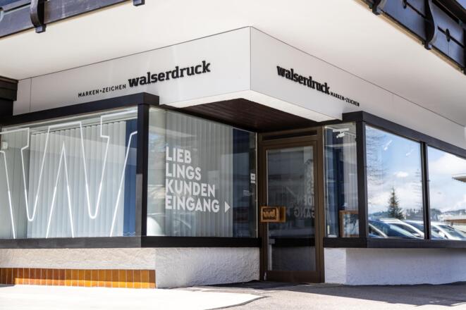 Walserdruck Ladenfoto