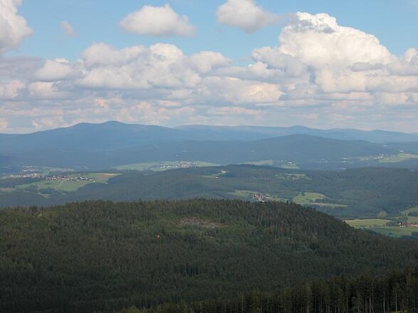 Blick vom Gaiskopf zum Rachel