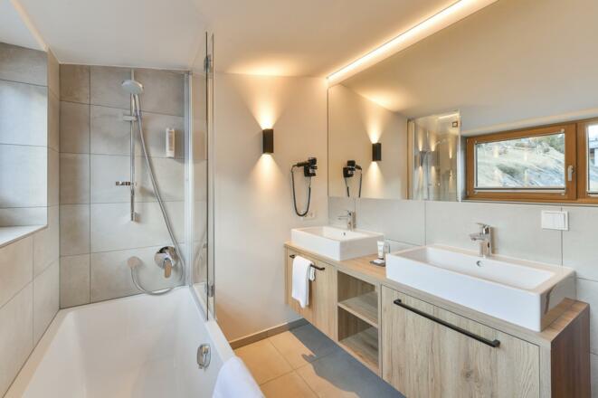 Badezimmer 2 Waschbecken