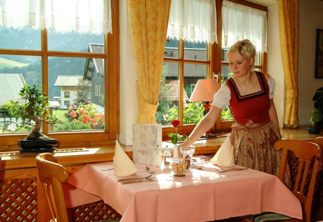 Restaurant im IFA-Hotel Alpenrose Mittelberg
