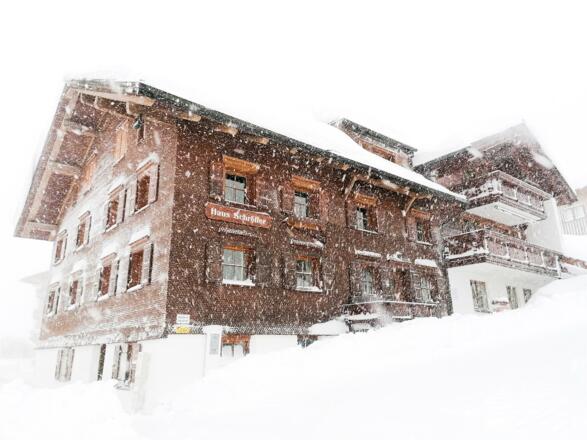 Schröfler im Schneegestöber