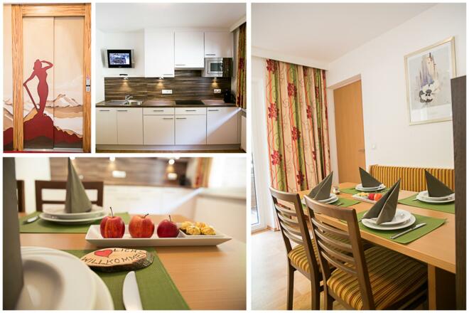 Collage Siebenschläfer Küche