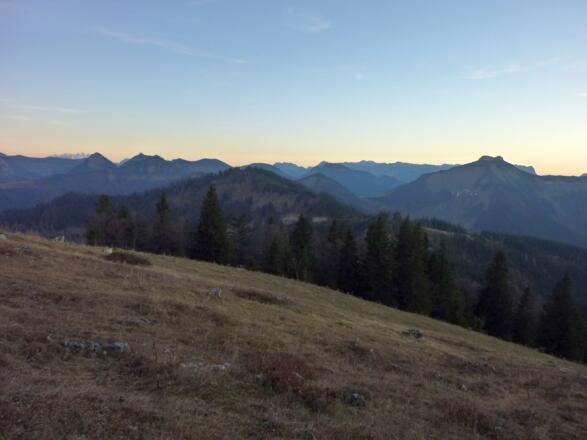 Abstieg zur Latschenalm