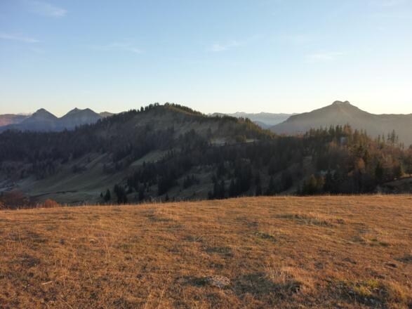 Aufstieg zum Anzenberg