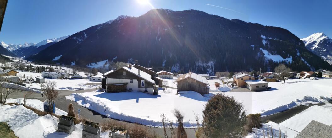 Ausblick vom Südbalkon