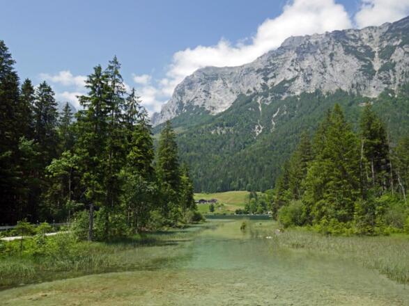 Am Hintersee bei der Seeklause