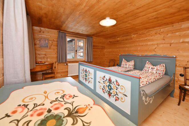 Schlafzimmer 1 mit Doppelbett