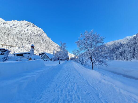Klostertalerhof Winterlandschaft