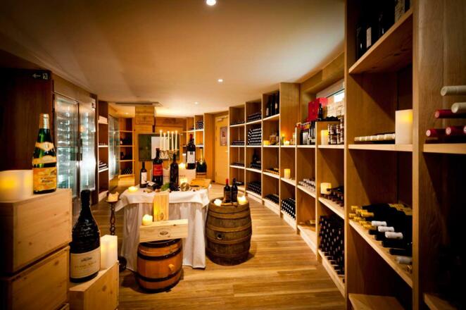 Hotel Birkenhöhe Hirschegg Weinkeller