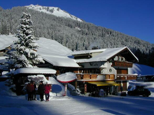 Cafe Baad Grund Mittelberg Winter