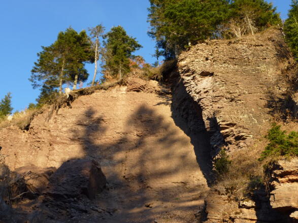 Interessante Schichtung