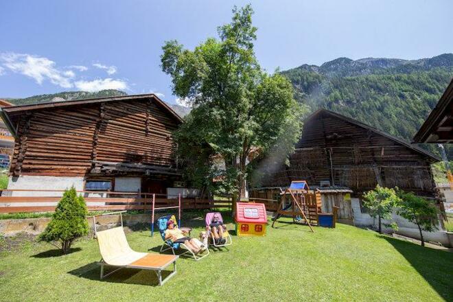 Garten beim Haus