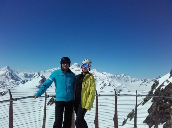 Wildspitze im Hintergrund