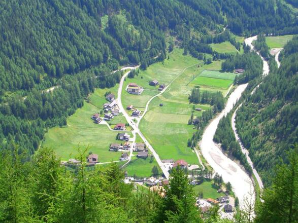 Zwieselstein von oben