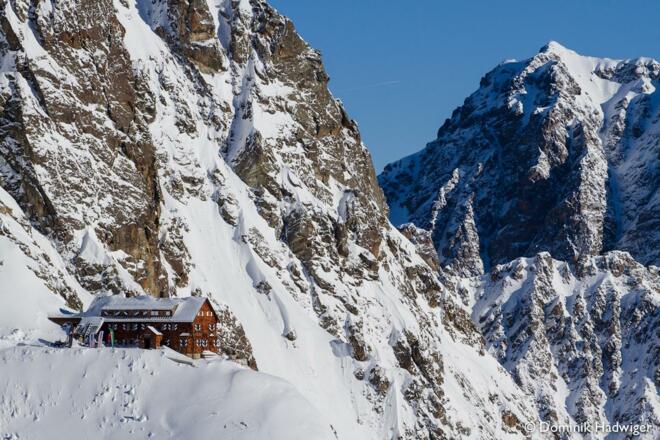 Saarbrücker Hütte Winter